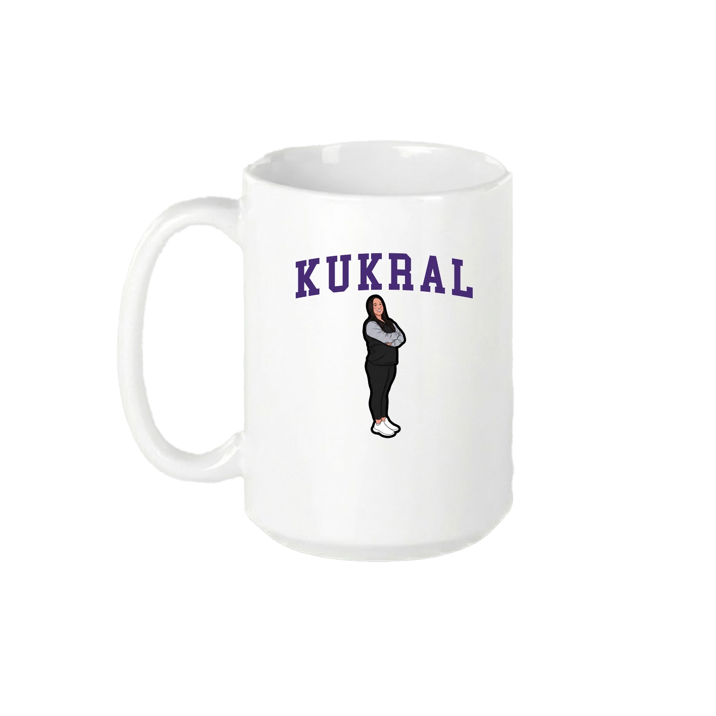 15oz Coffee Mug — Shirsey in White