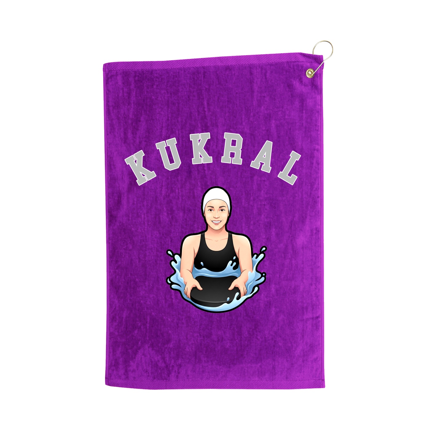 Golf Towel — Shirsey Arch in Purple