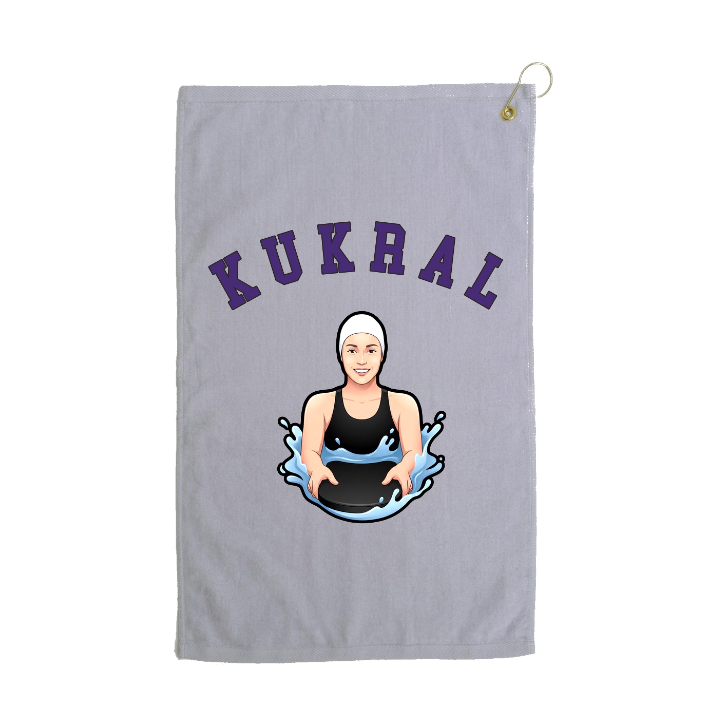 Golf Towel — Shirsey Arch in Grey