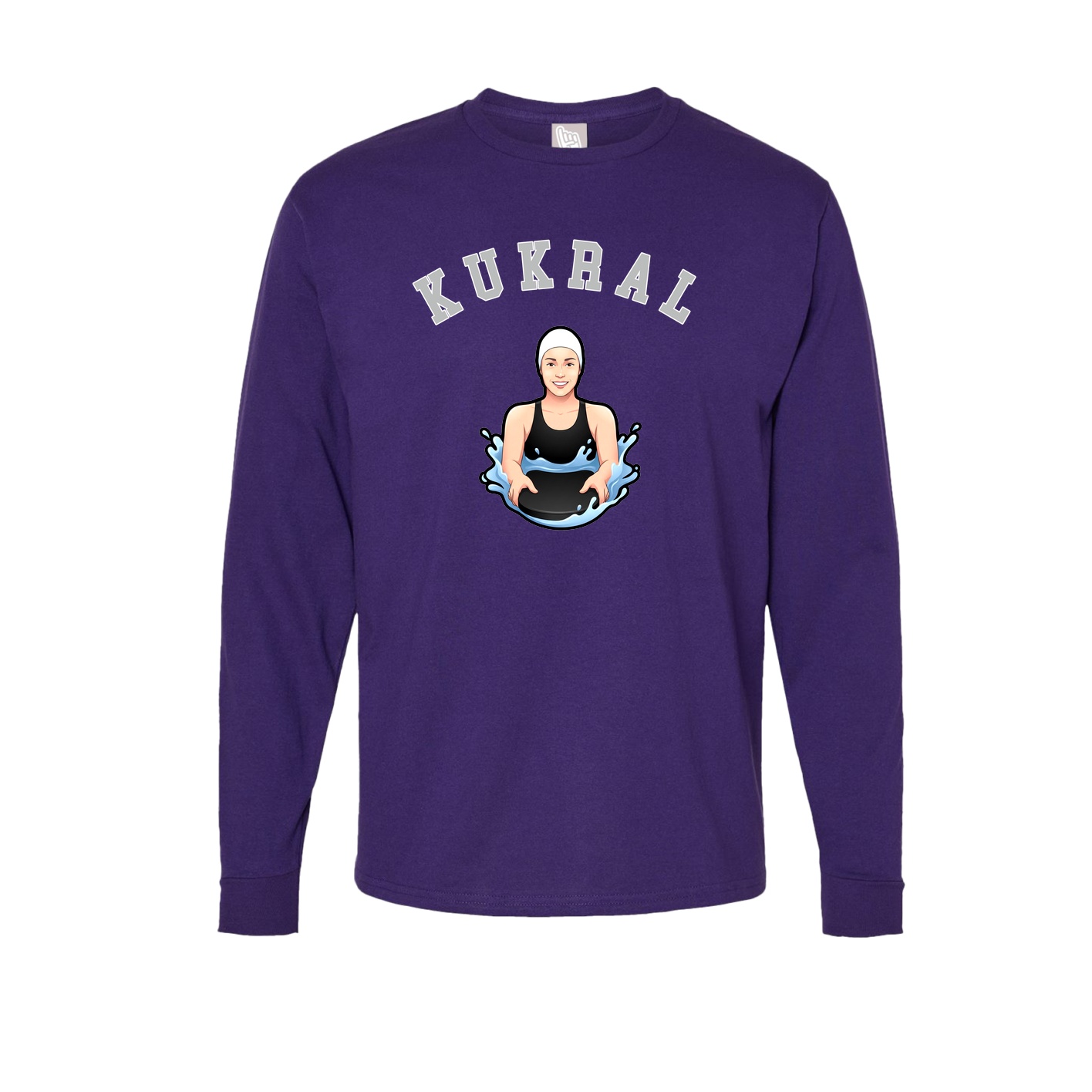 Long Sleeve Tee — Shirsey Arch in Purple