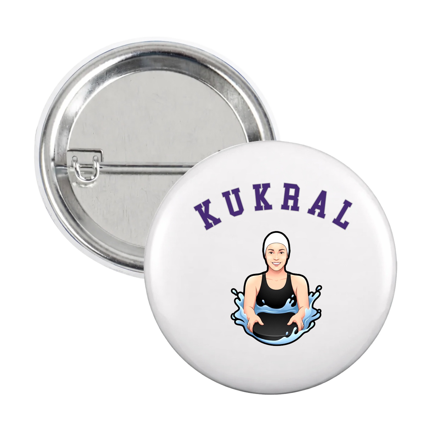 Game Day Button — Shirsey Arch in White