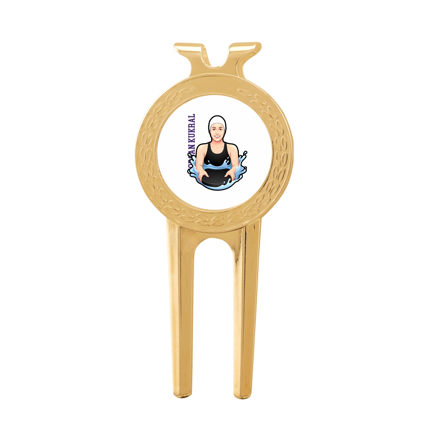 Divot Tool with Ball Marker — Name Vertical in Classic