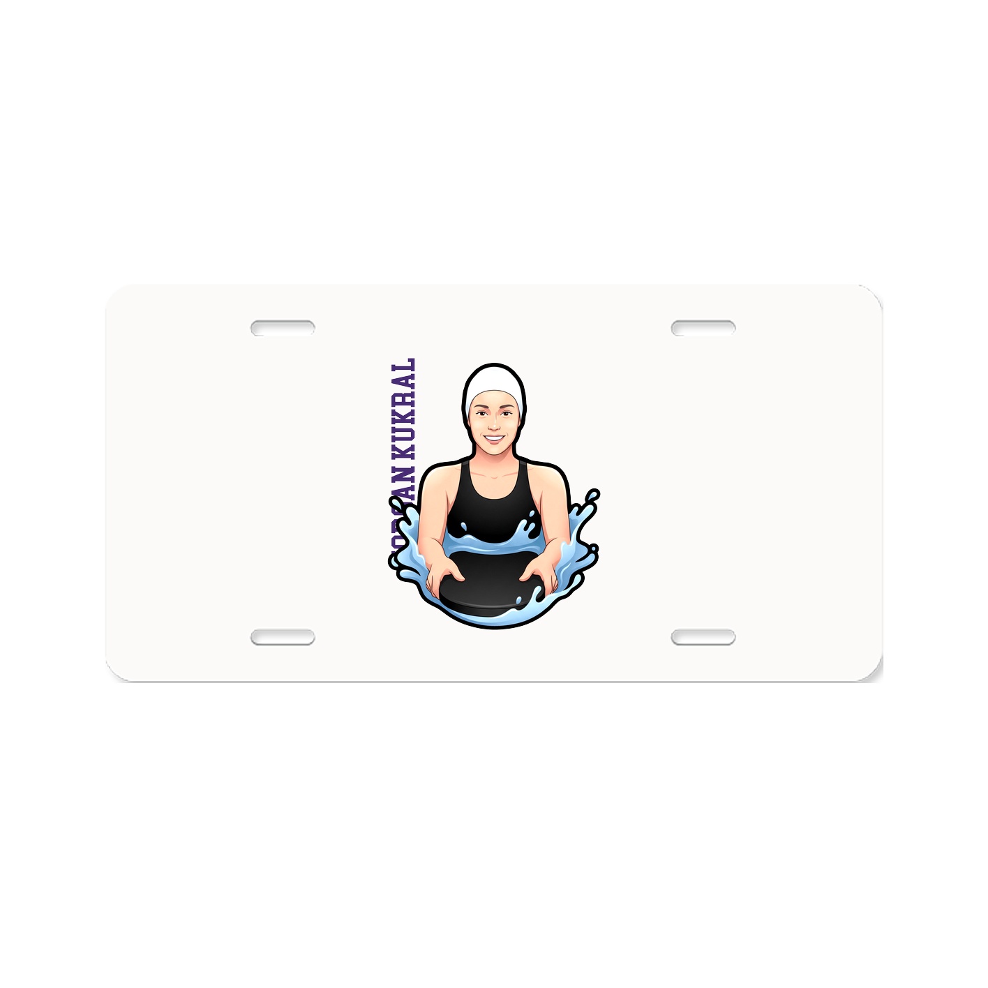 Aluminum License Plate