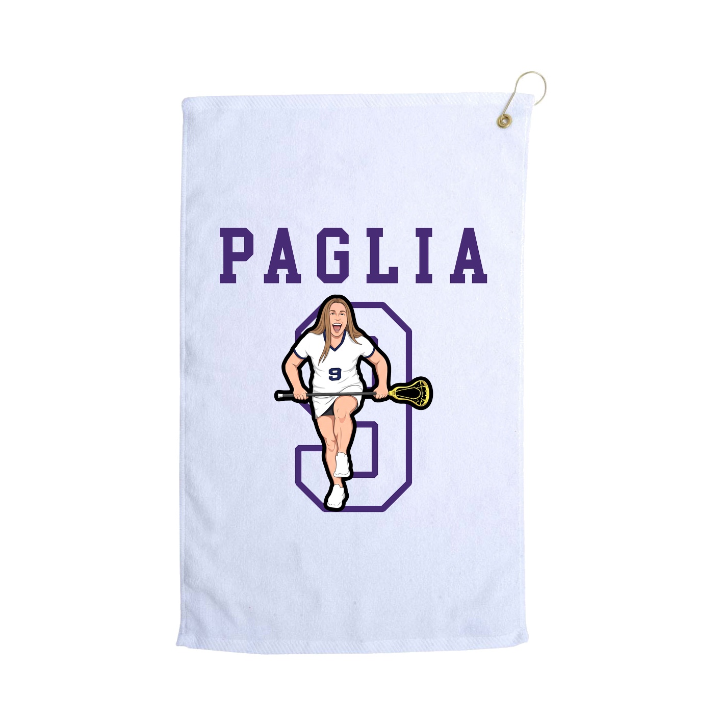 Golf Towel — Shirsey in White