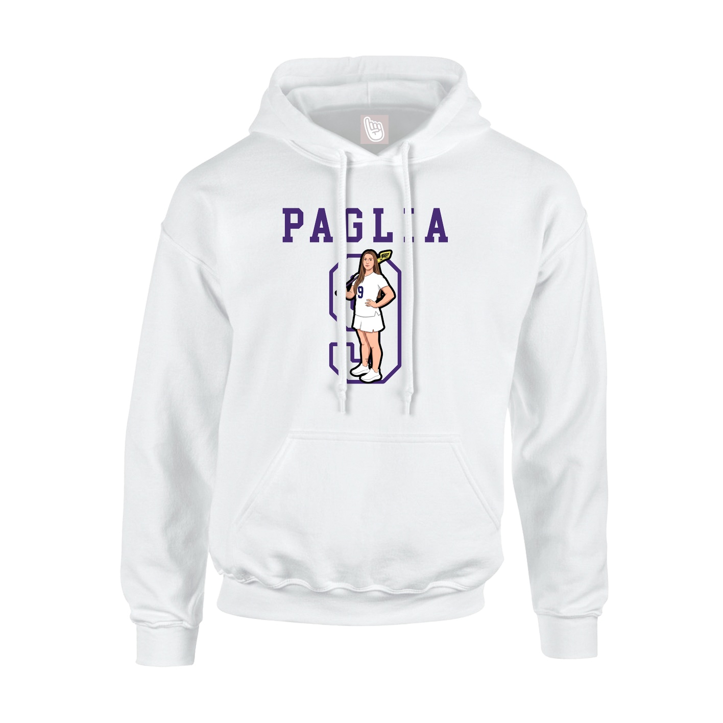 Youth Hoodie — Shirsey in White