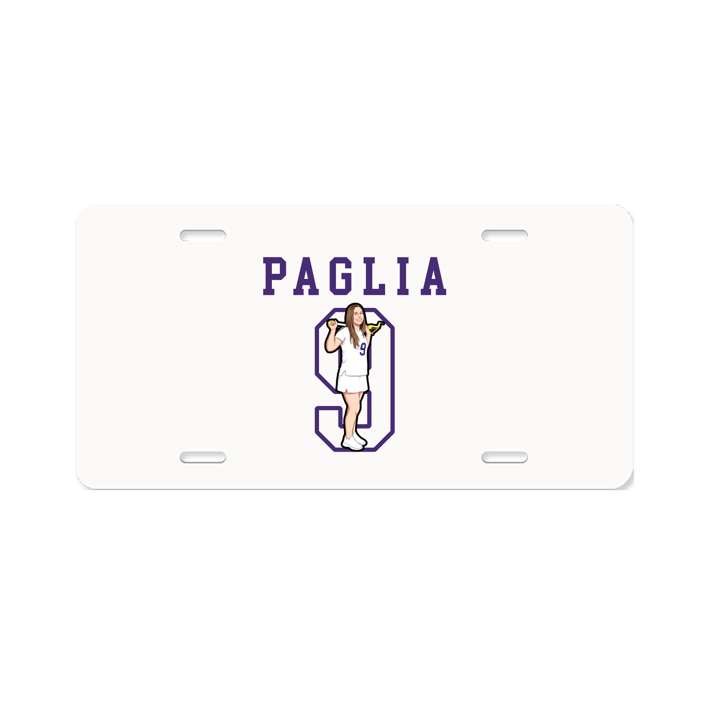 License Plate — Shirsey in Classic