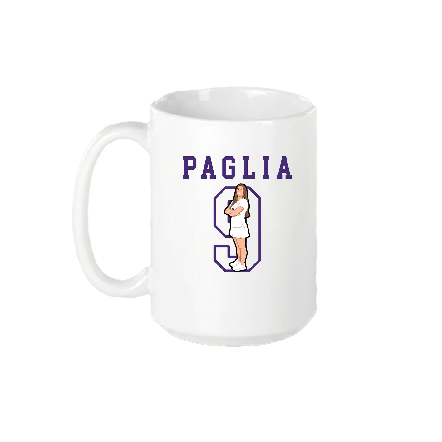 15oz Coffee Mug — Shirsey in White