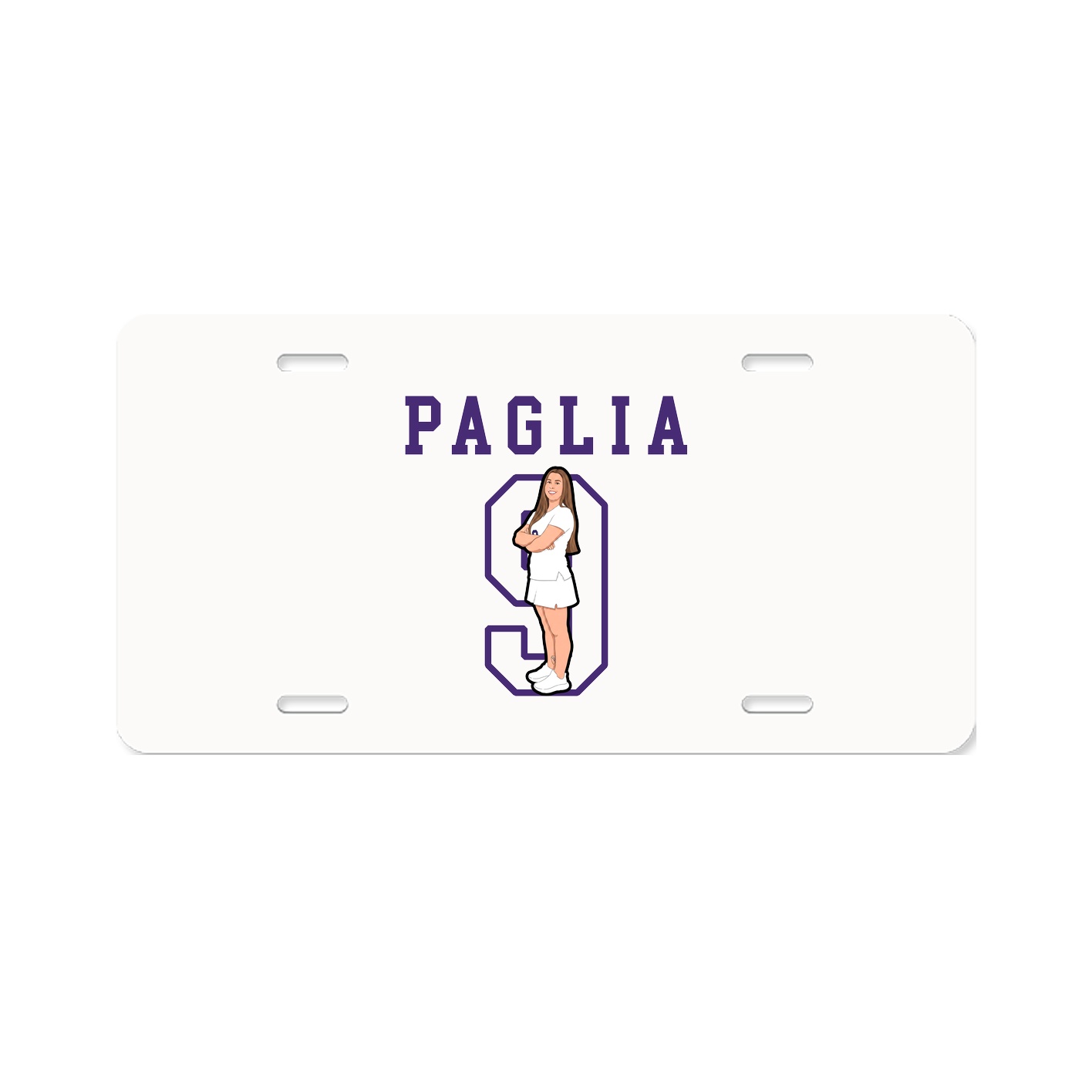 License Plate — Shirsey in Classic