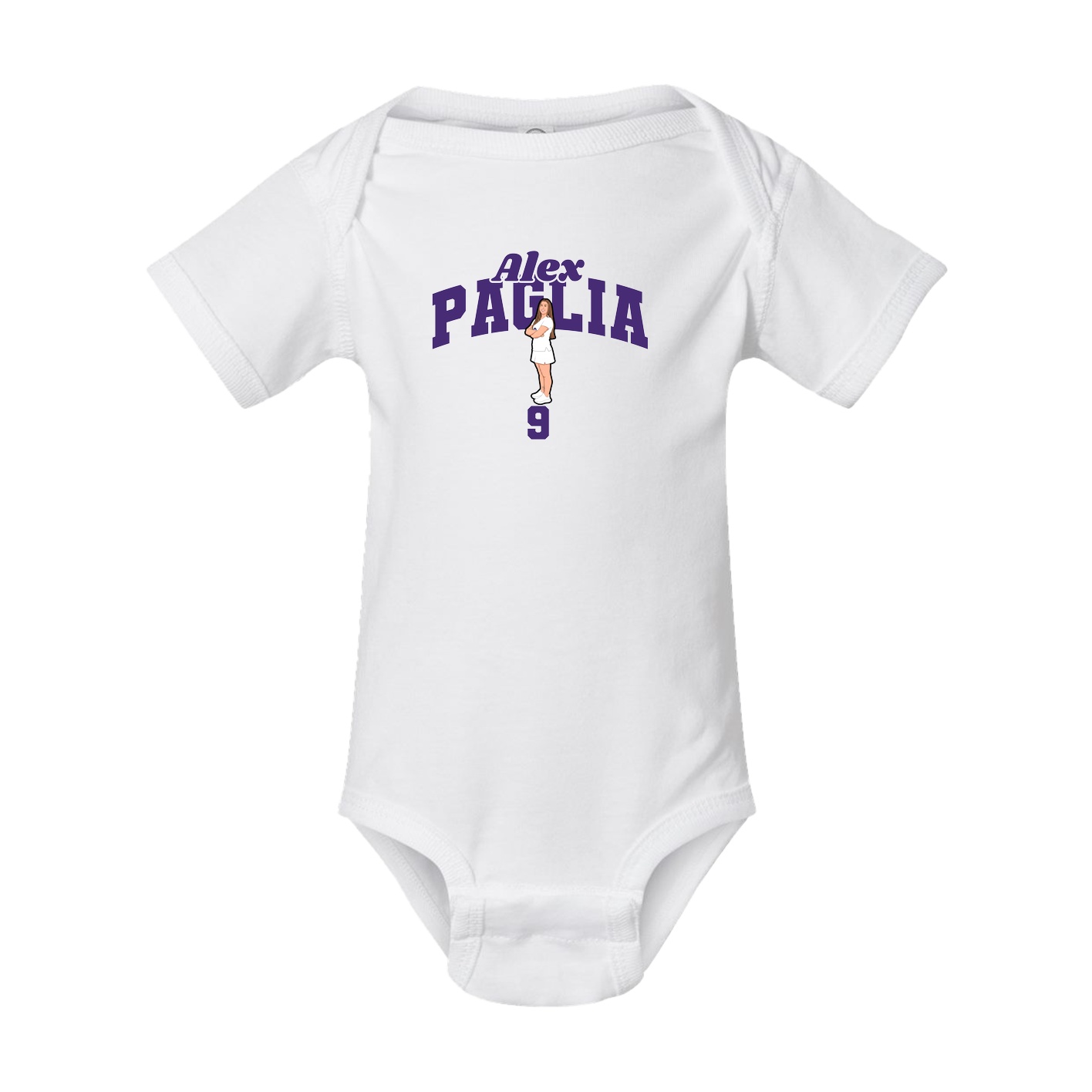 Baby Onesie — Signature Arch in White