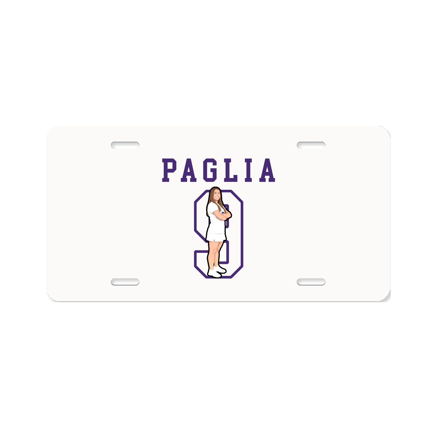 License Plate — Shirsey in Classic