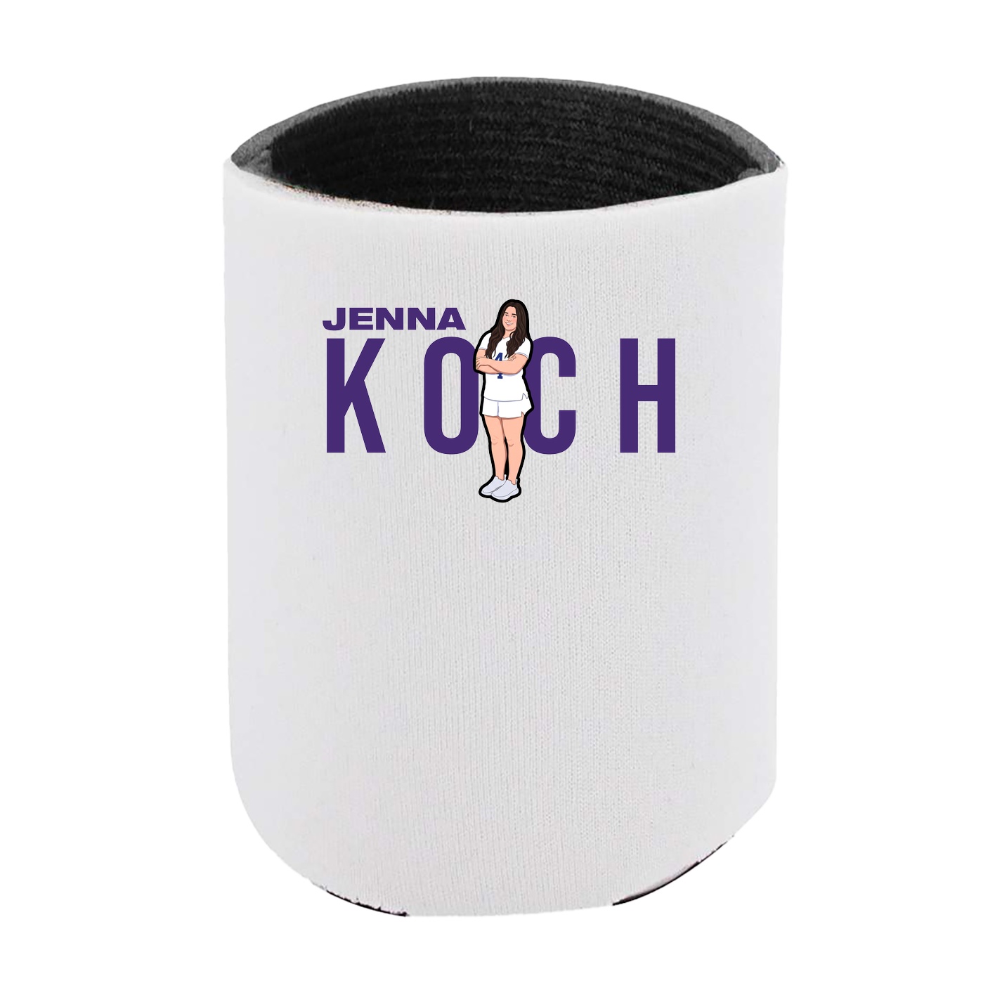 Can Holder — Player Name in White