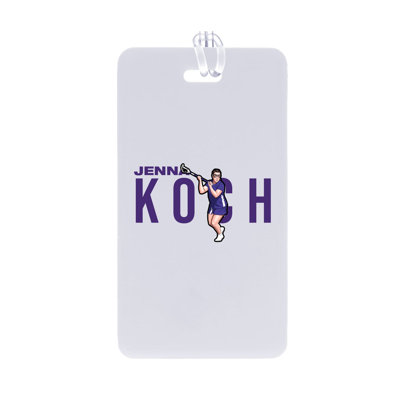 Bag Tag — Player Name in Classic