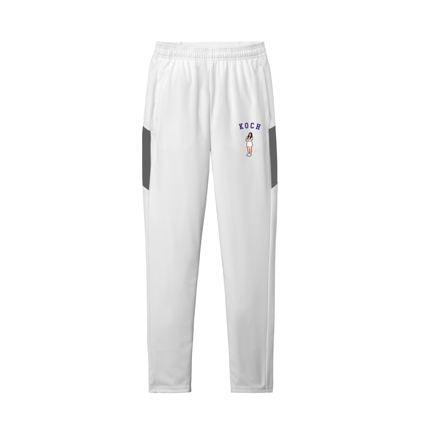 Team Travel Pant — Shirsey Arch in White/Grey