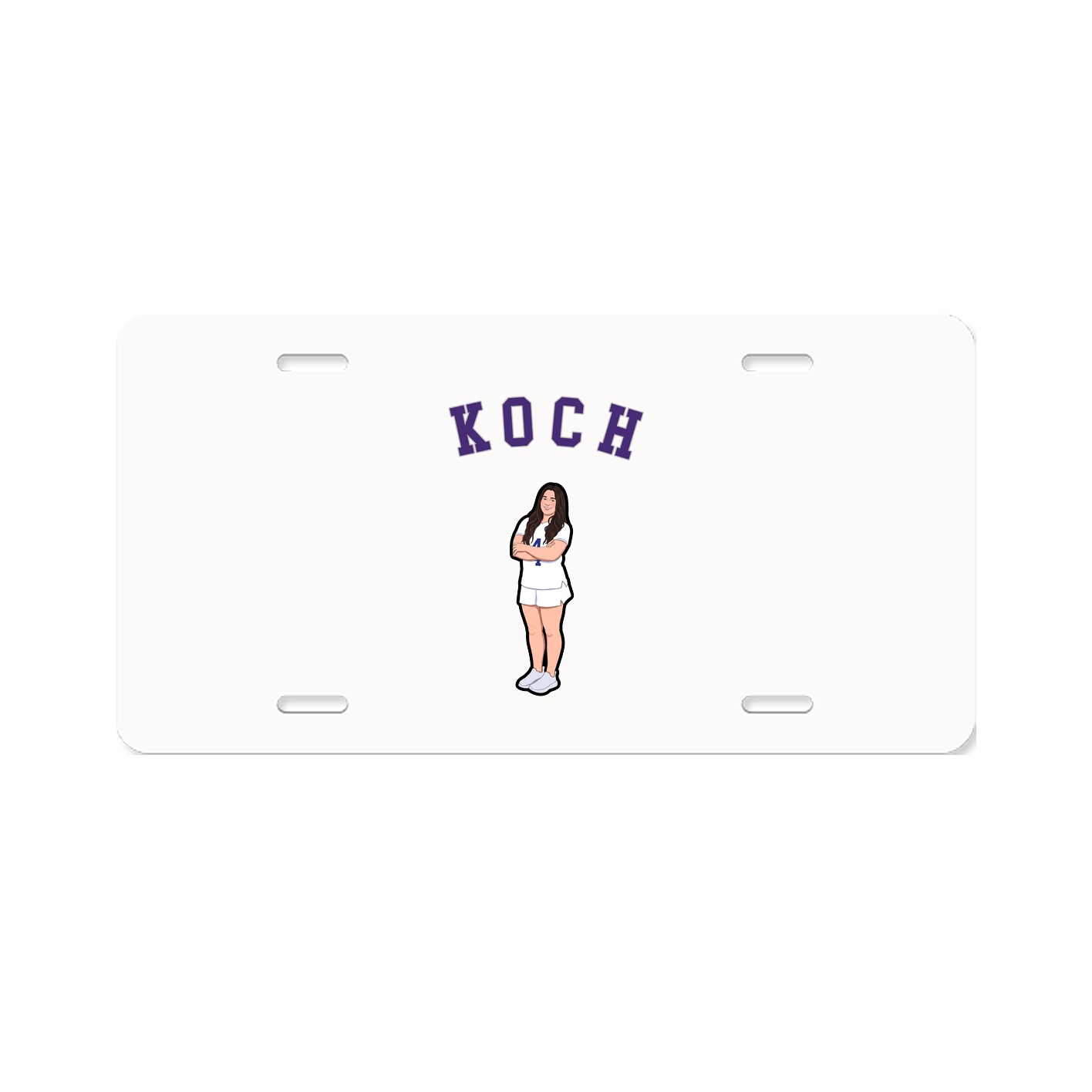 License Plate — Shirsey Arch in Classic