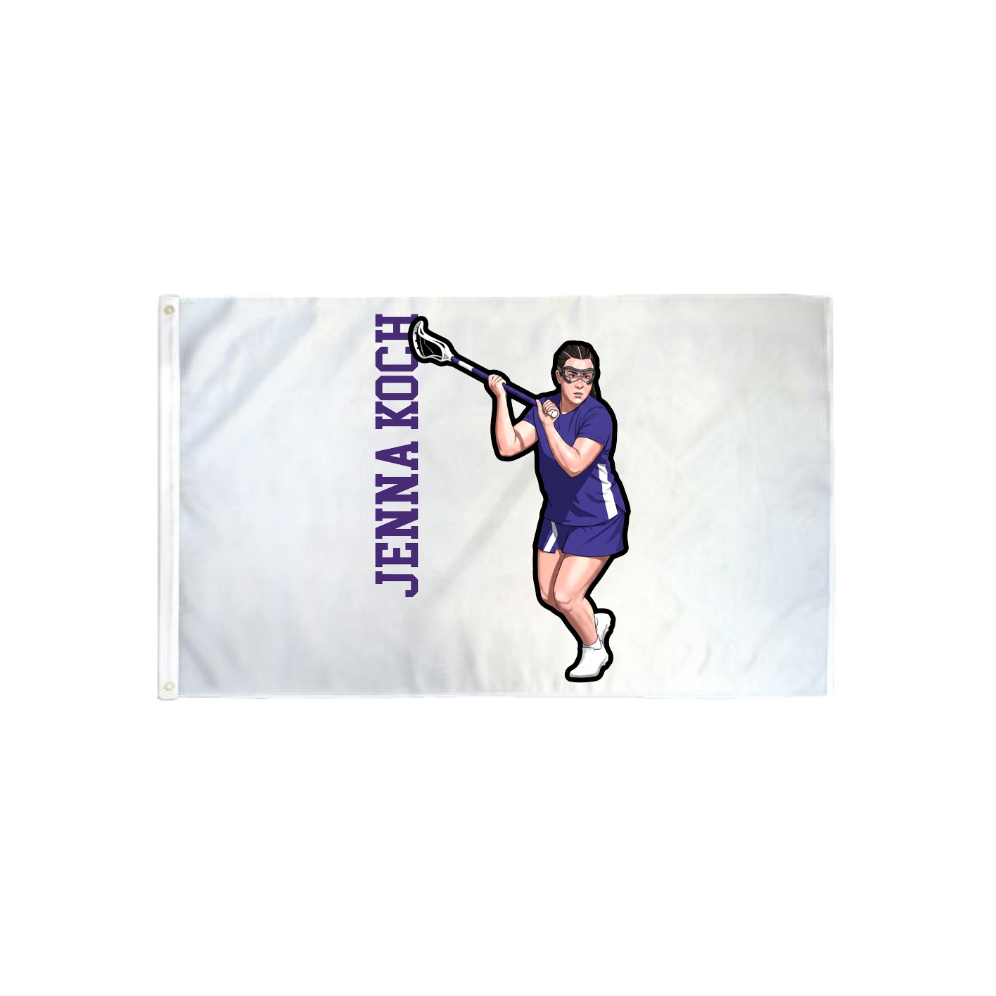 3x5 Flag — Name Vertical in Classic