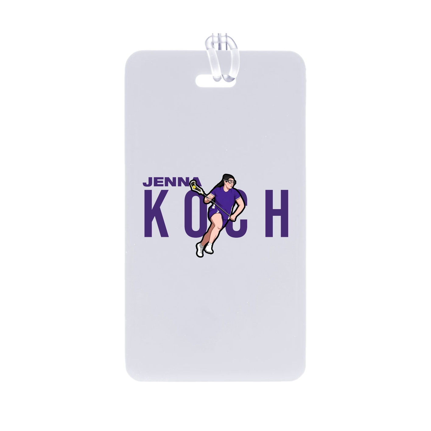 Bag Tag — Player Name in Classic