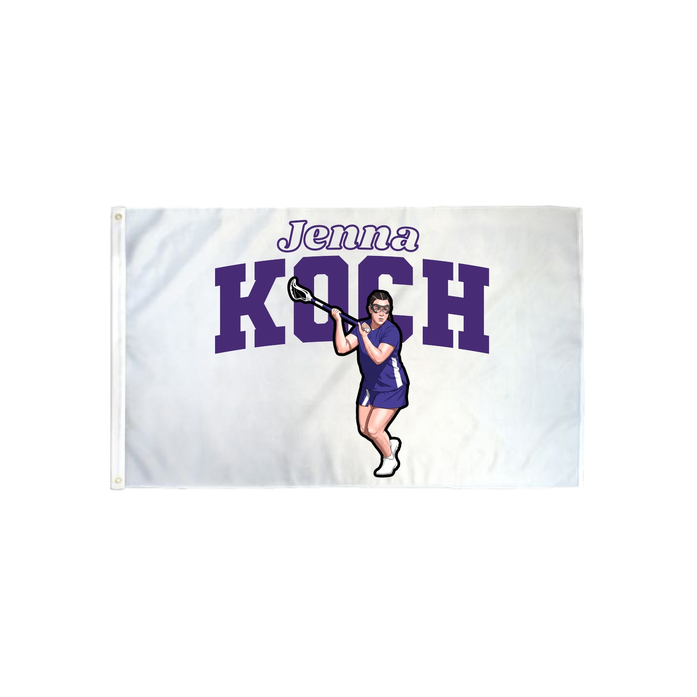 3x5 Flag — Name Arch in Classic