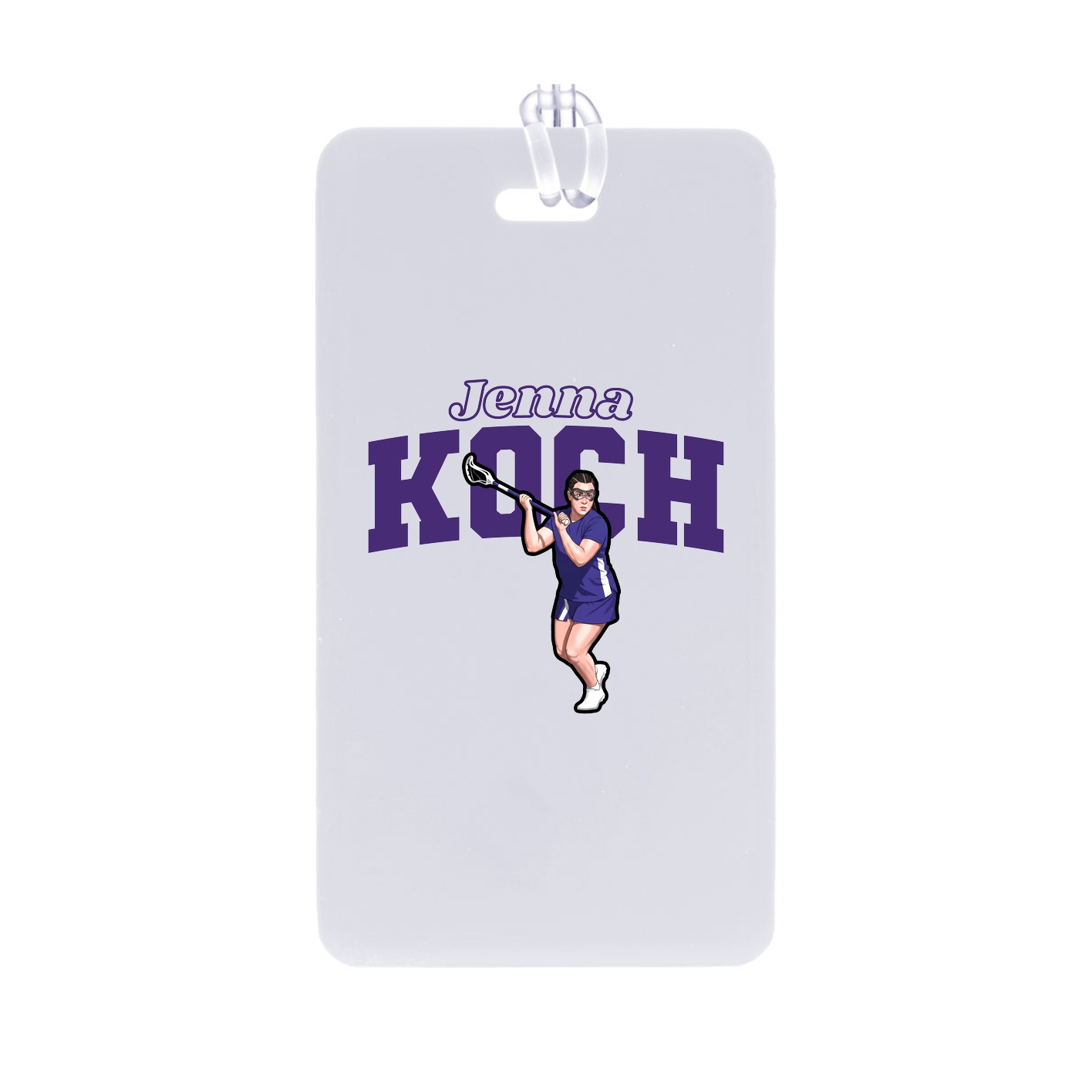 Bag Tag — Name Arch in Classic