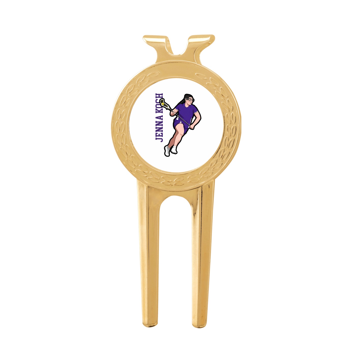 Divot Tool with Ball Marker — Name Vertical in Classic