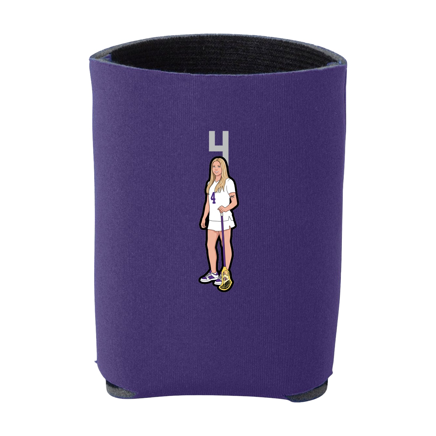 Can Holder — Number Top in Purple