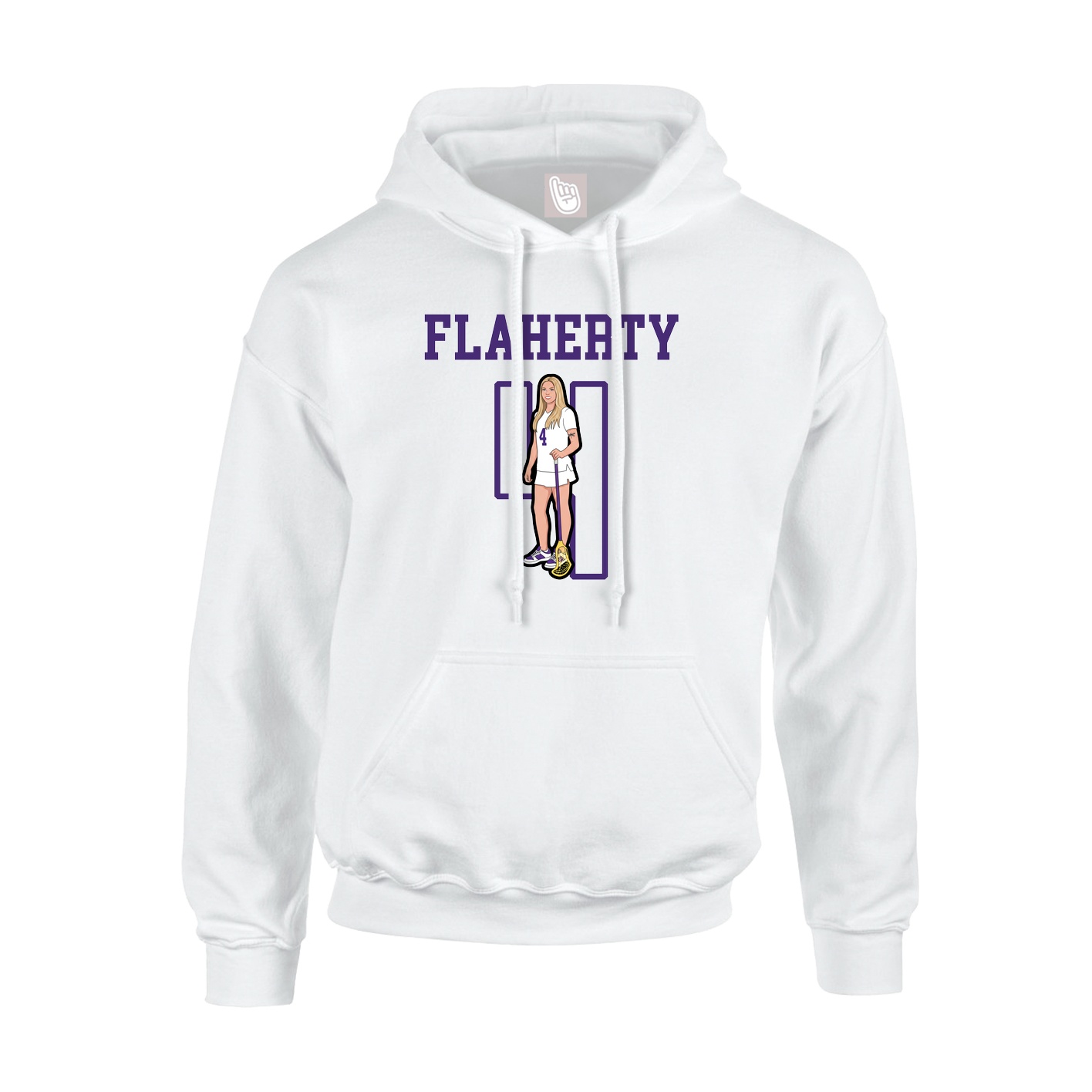 Youth Hoodie — Shirsey in White