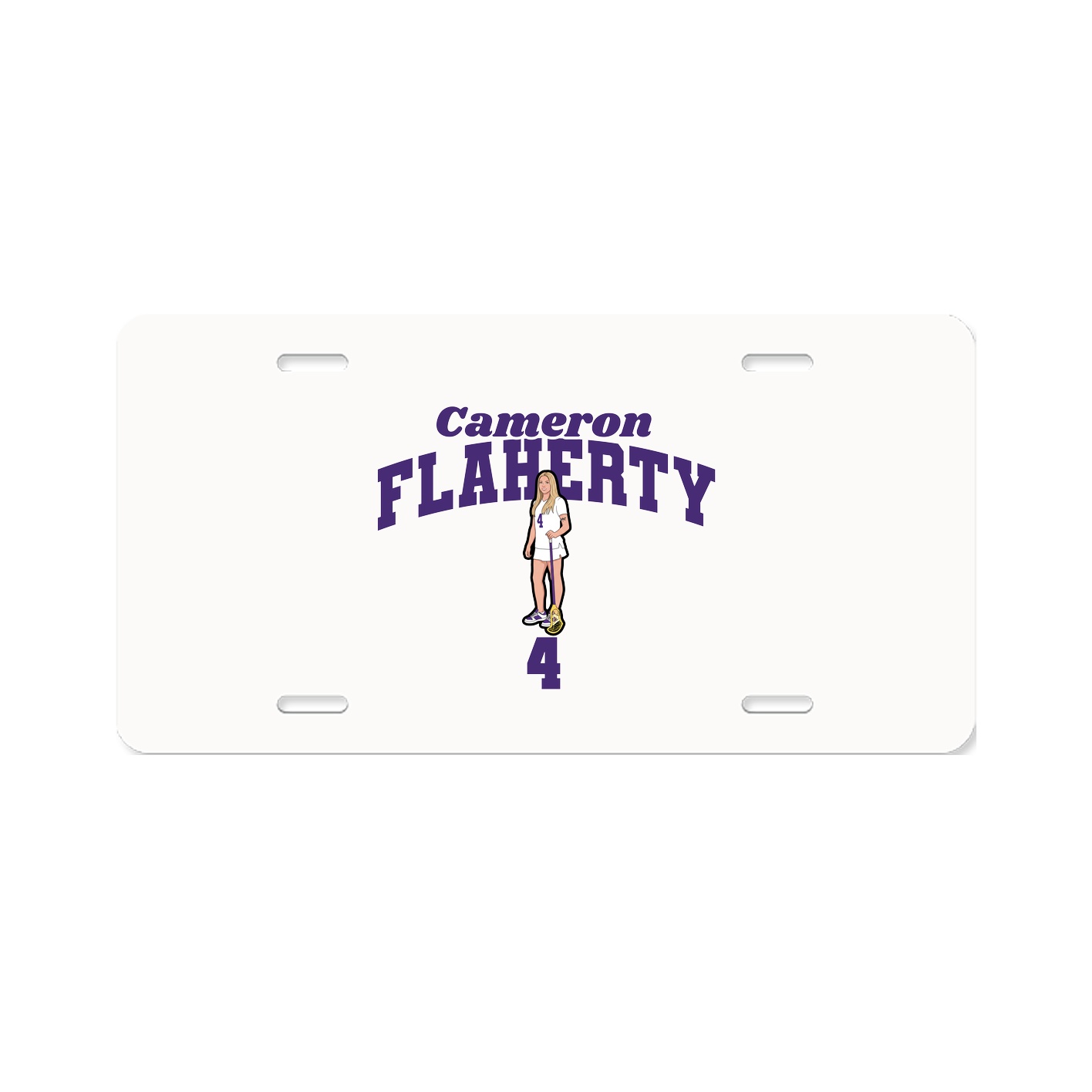 License Plate — Signature Arch in Classic