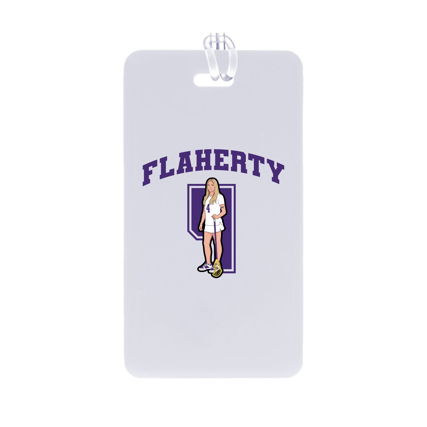 Bag Tag — Number in Classic