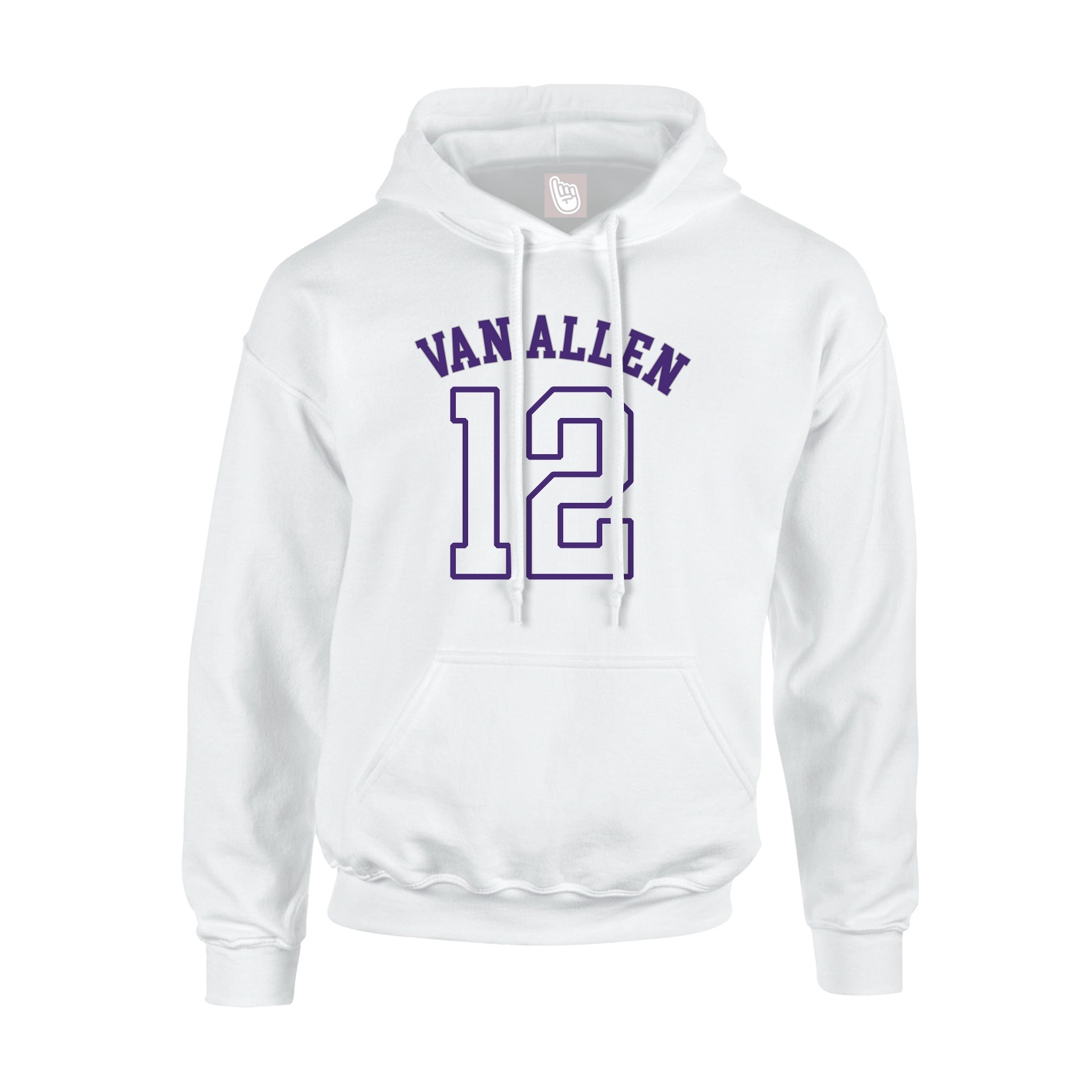 Hoodie — Shirsey Arch in White
