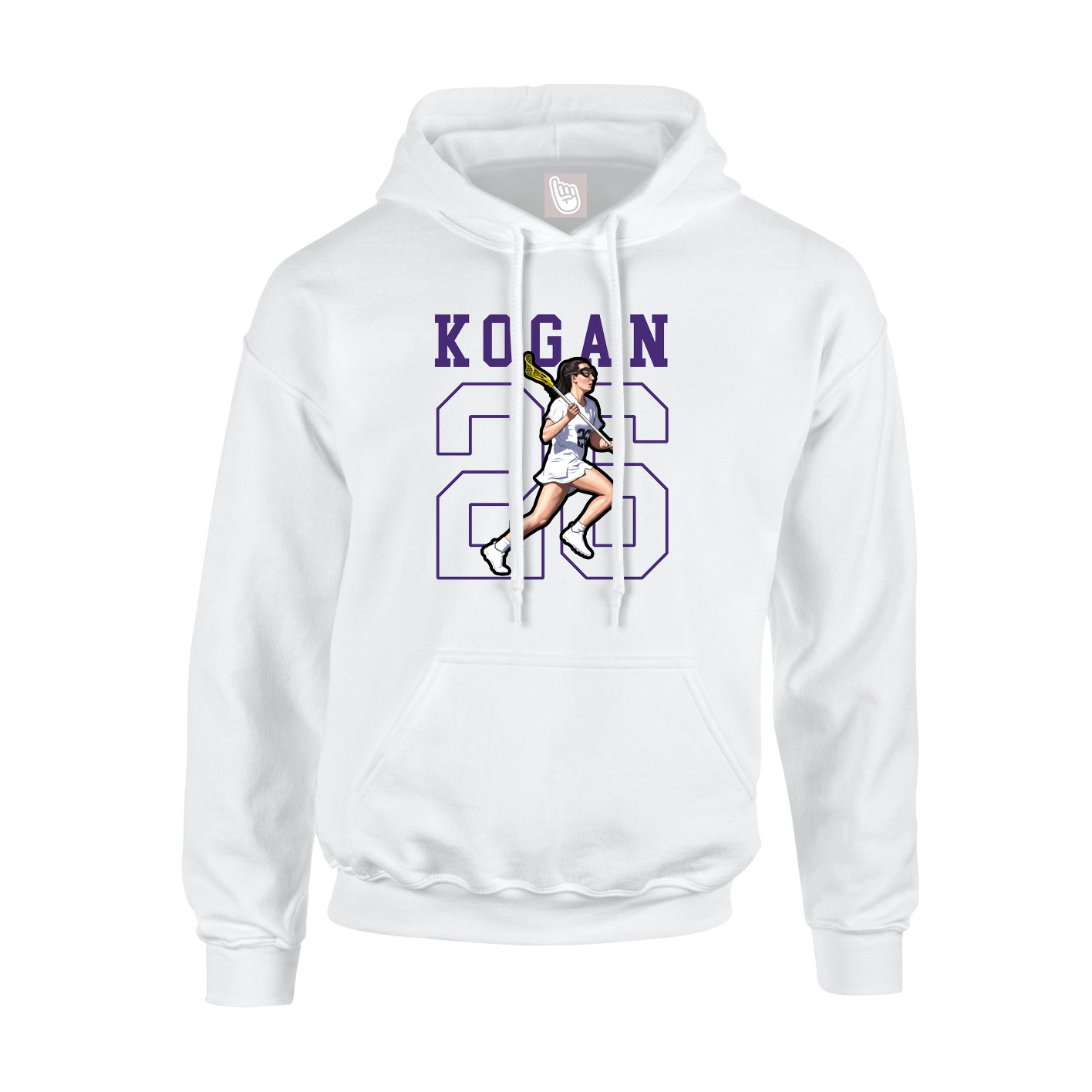 Youth Hoodie — Shirsey in White