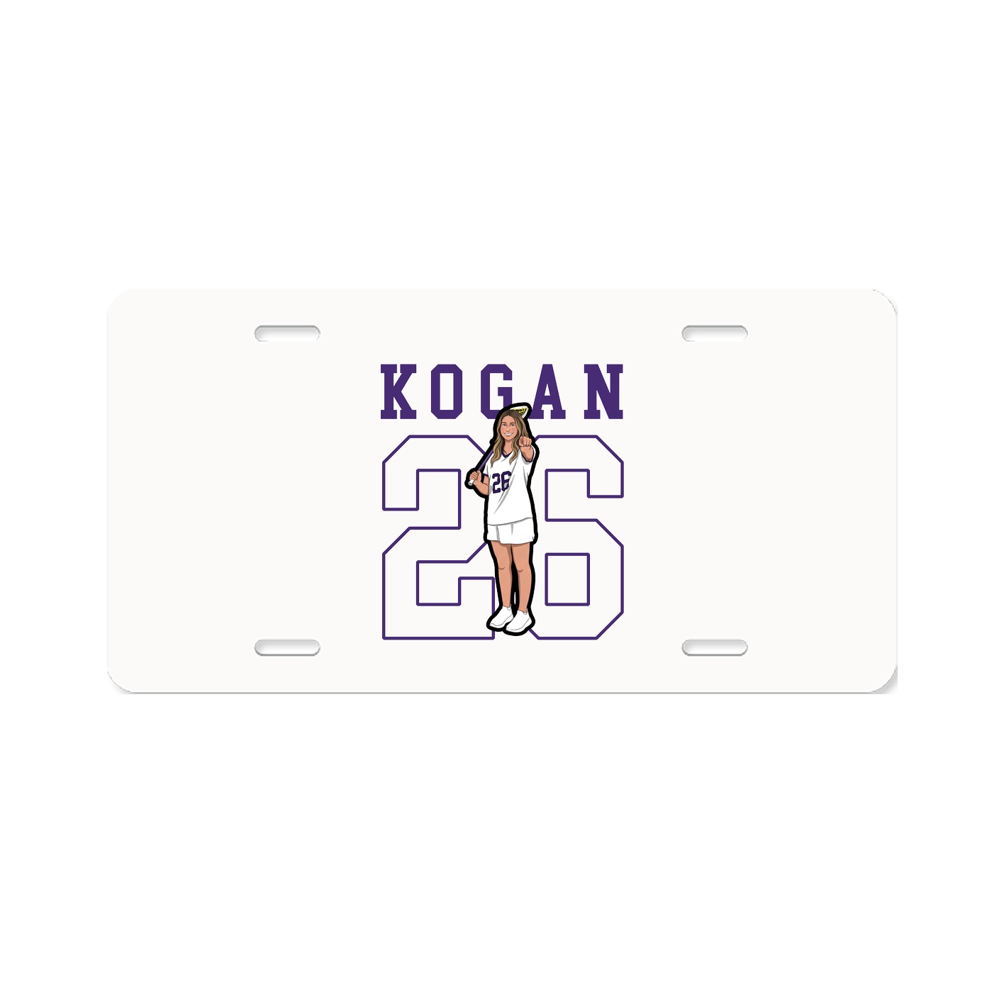 License Plate — Shirsey in Classic