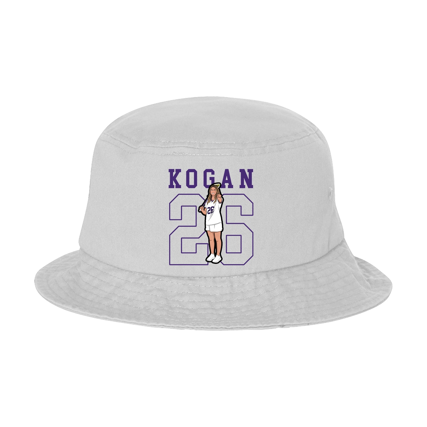 Bucket Cap — Shirsey in White