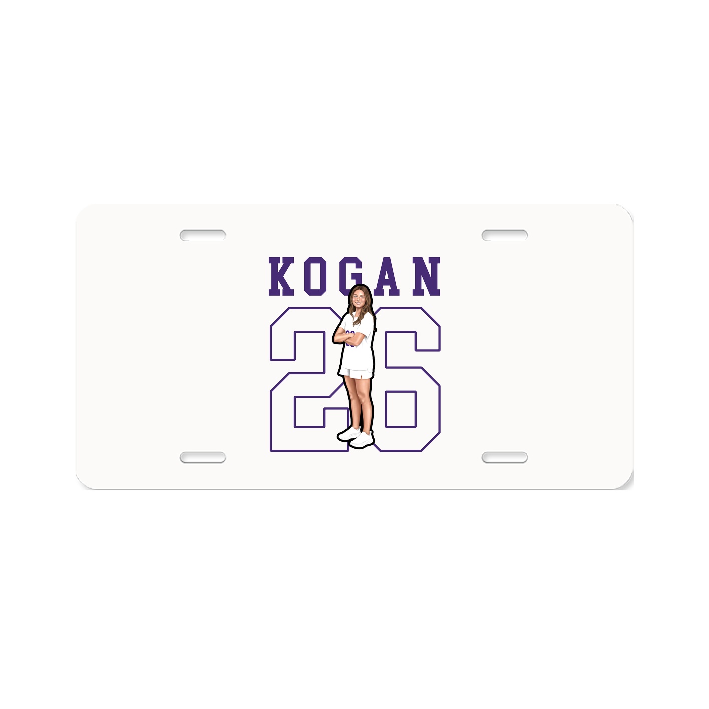 License Plate — Shirsey in Classic