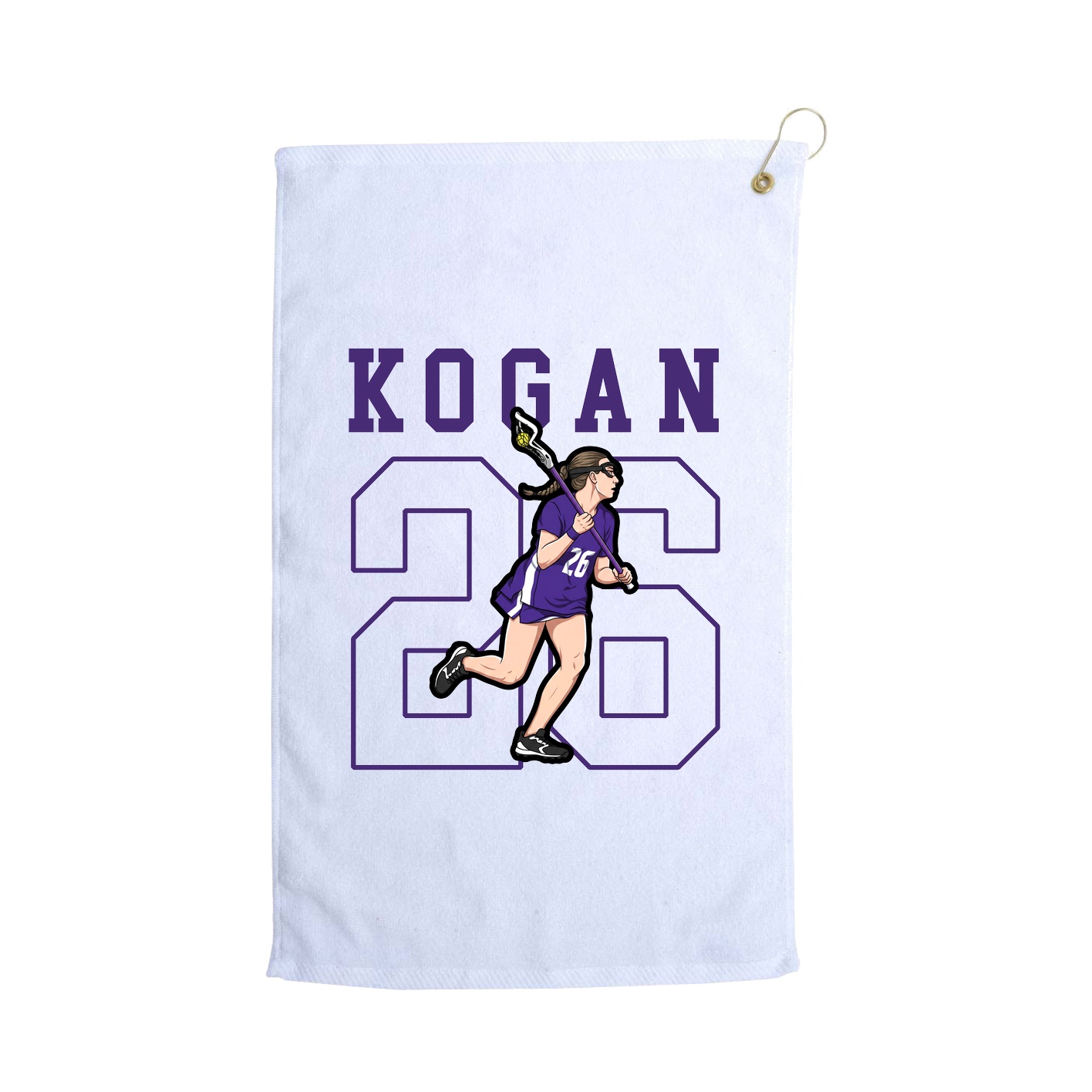 Golf Towel — Shirsey in White