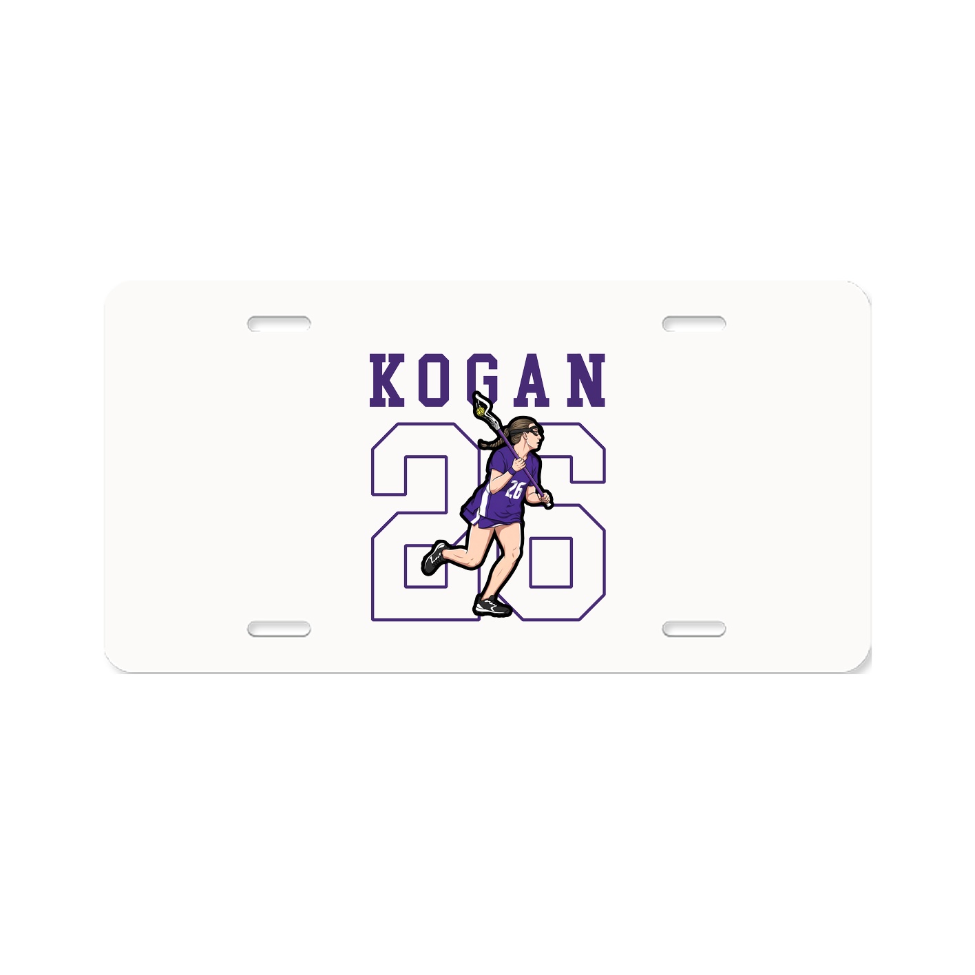 Aluminum License Plate