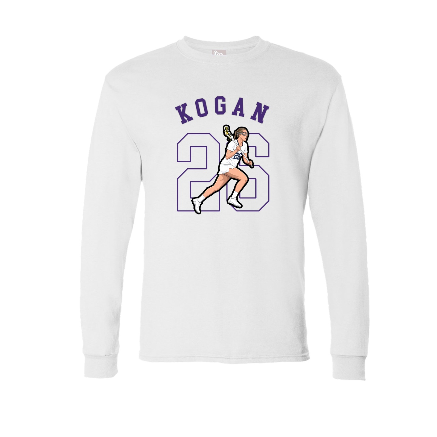 Long Sleeve Tee — Shirsey Arch in White