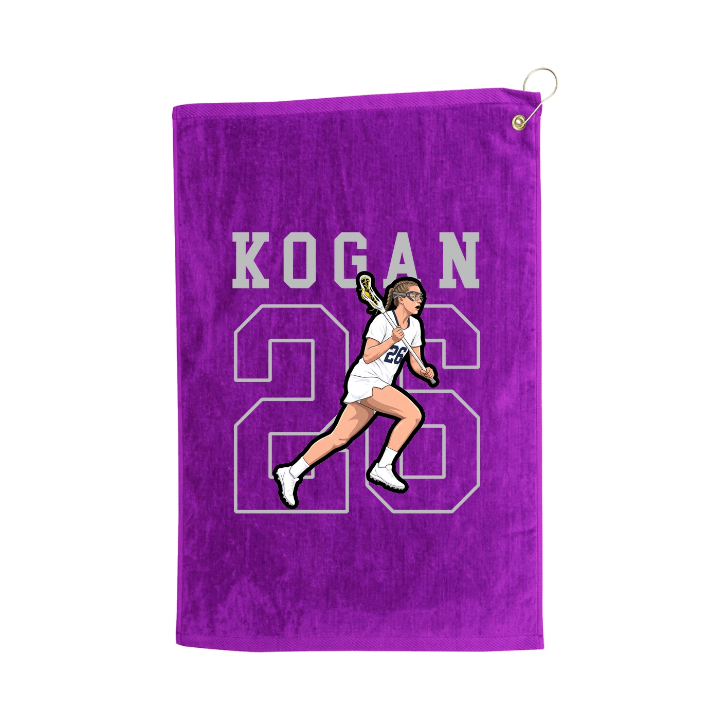 Golf Towel — Shirsey in Purple