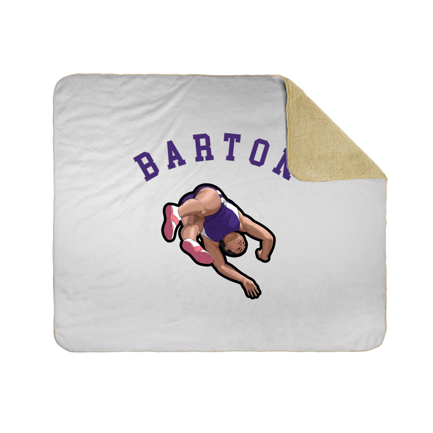 Throw Blanket — Shirsey Arch in White