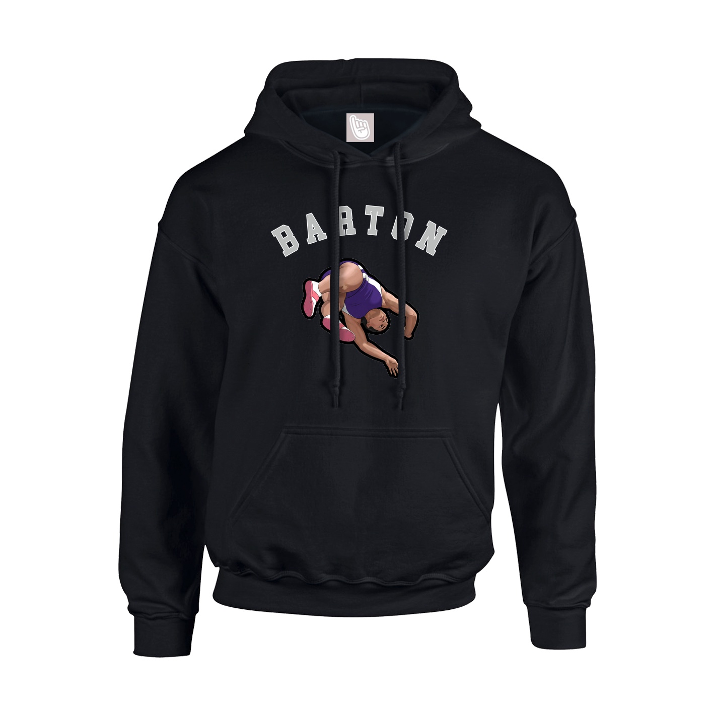 Youth Hoodie — Shirsey Arch in Black