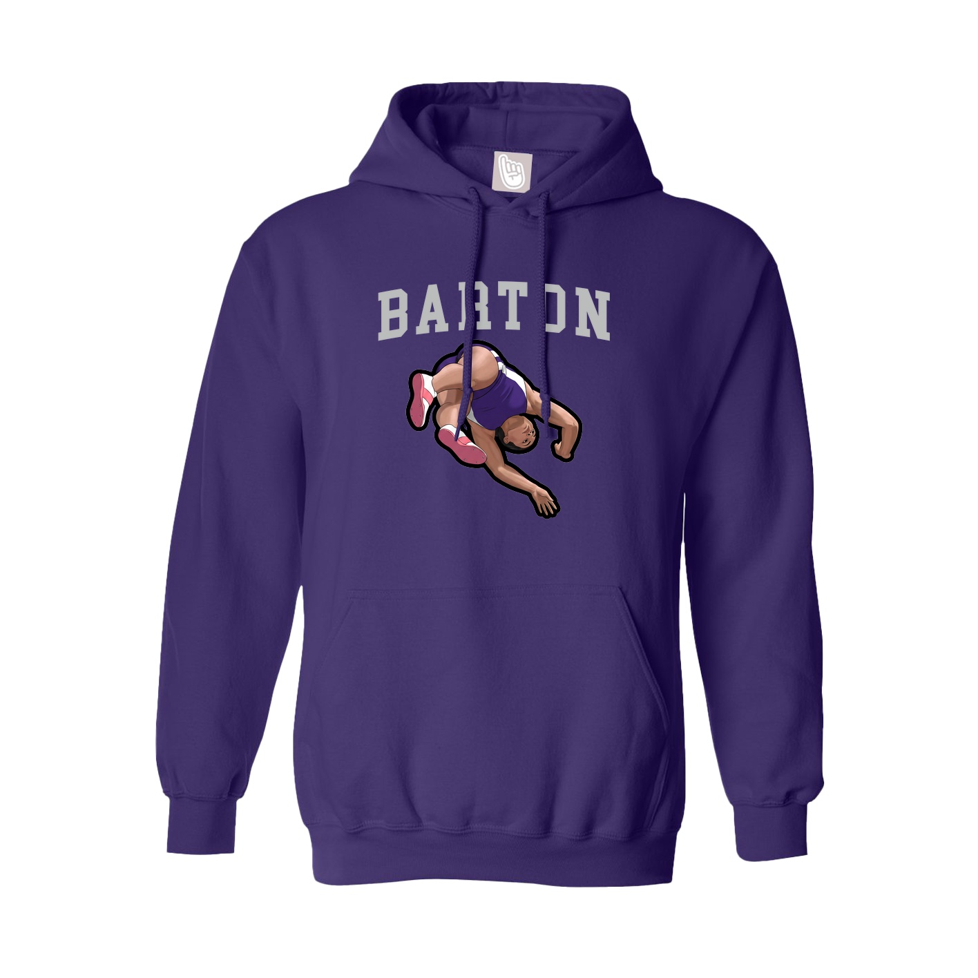 Hoodie — Shirsey in Purple