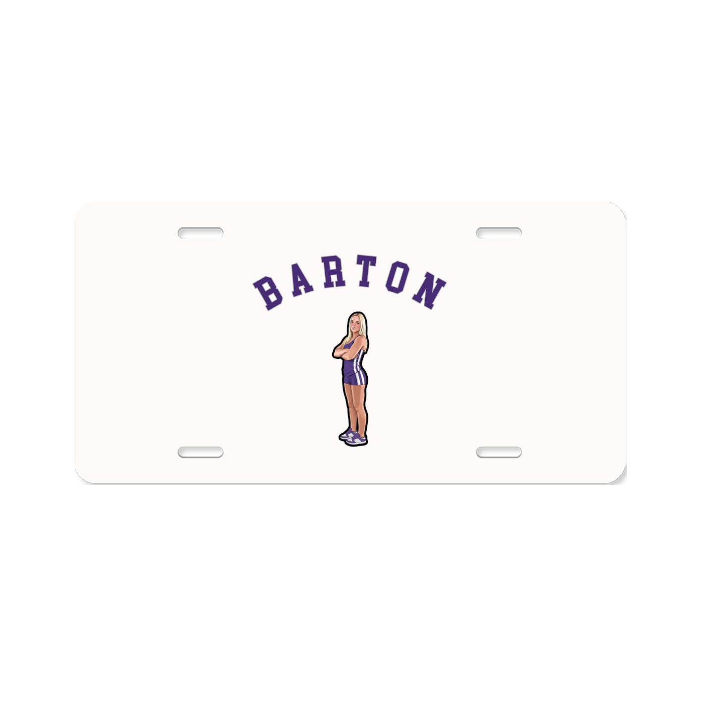 License Plate — Shirsey Arch in Classic