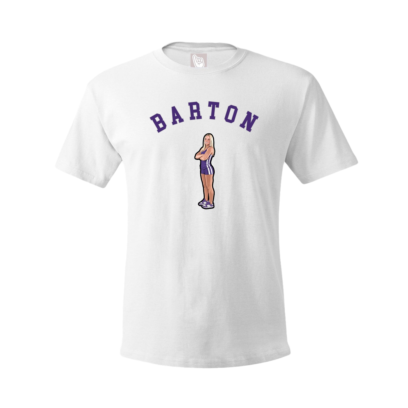 Tee — Shirsey Arch in White