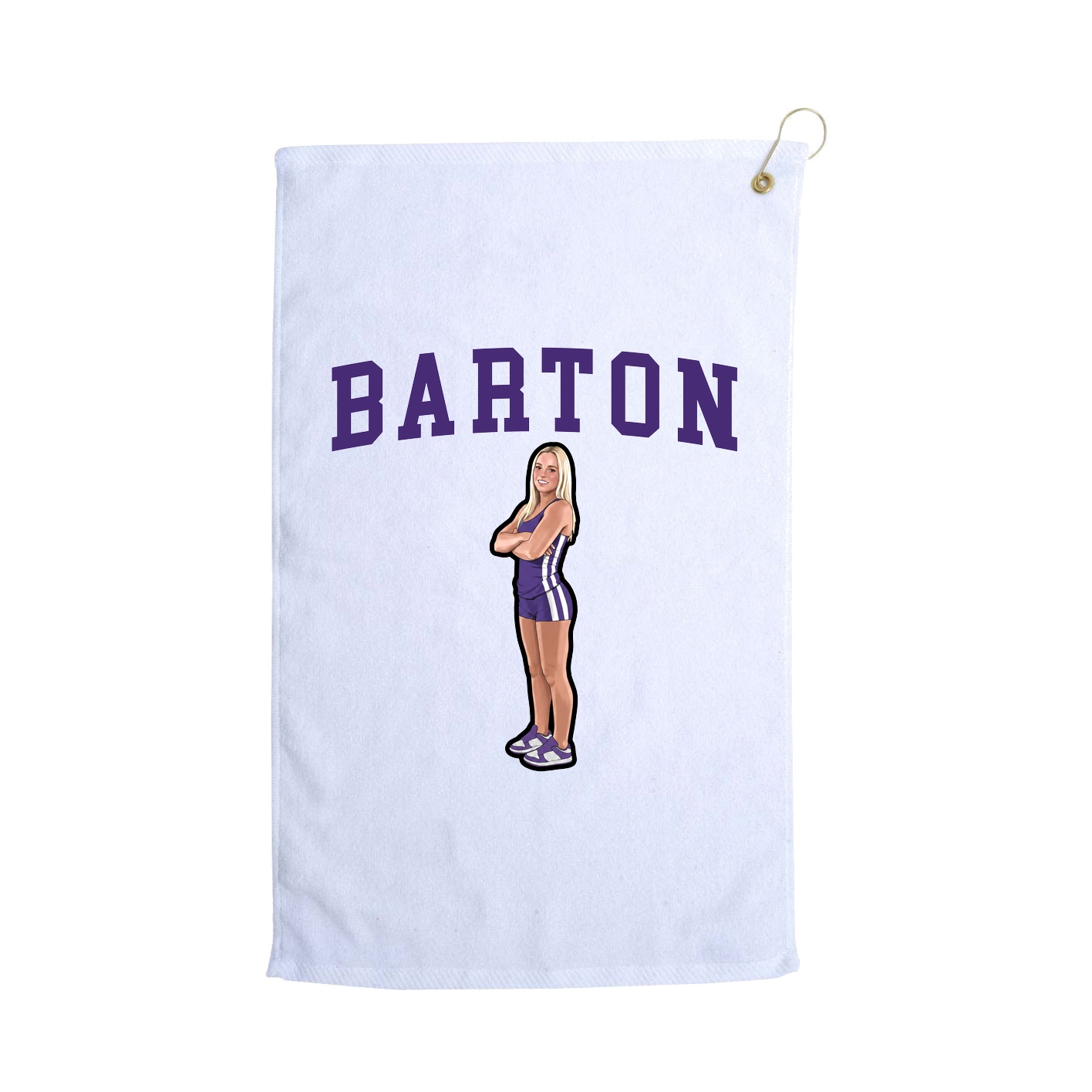 Golf Towel — Shirsey in White