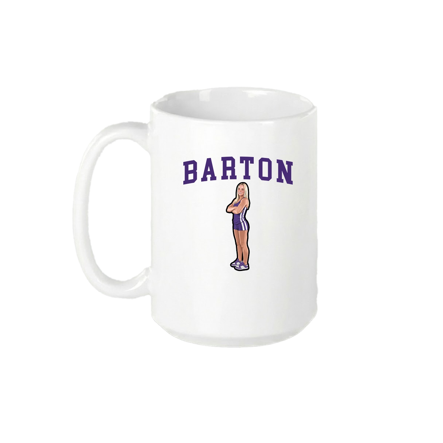 15oz Coffee Mug — Shirsey in White