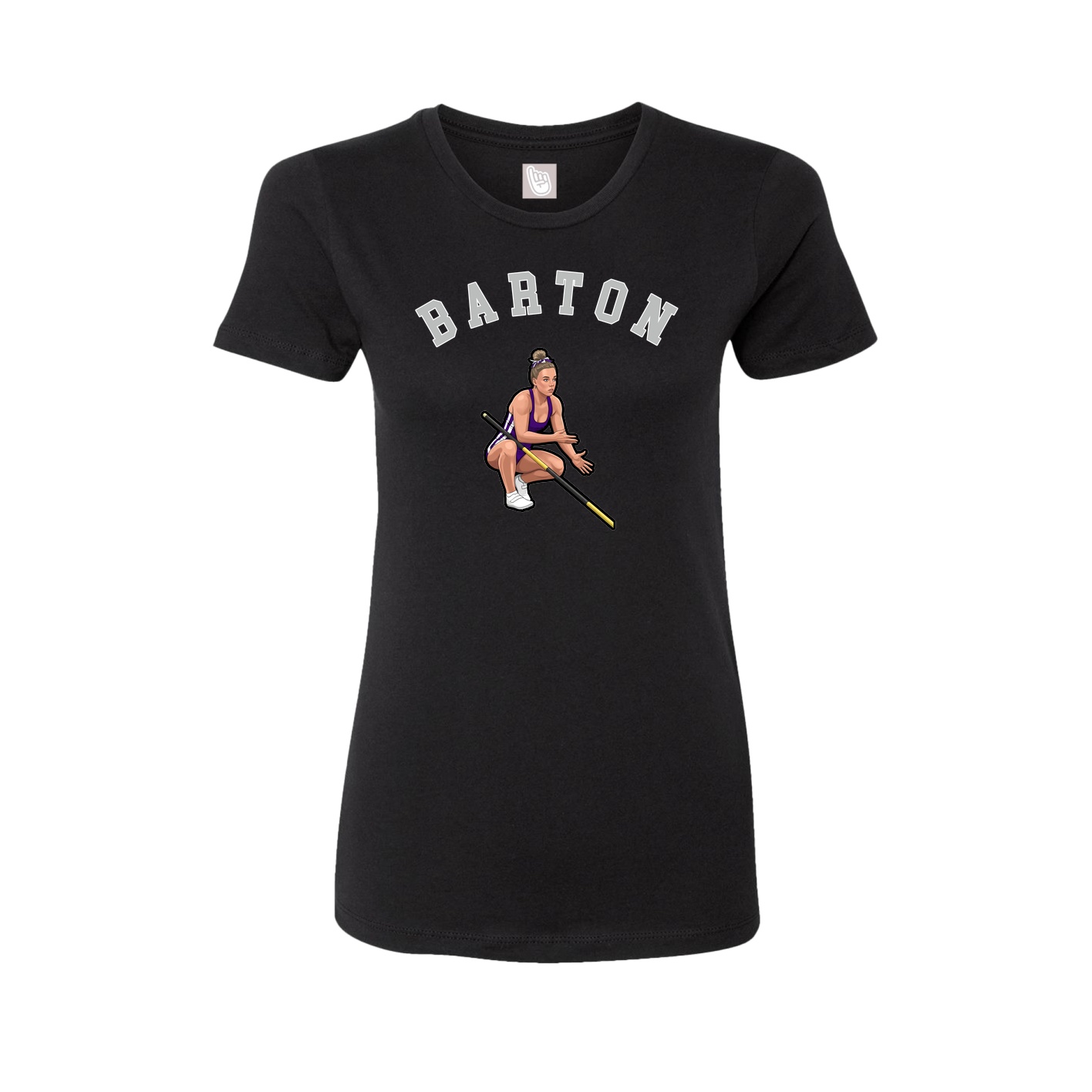 Womens Tee — Shirsey Arch in Black