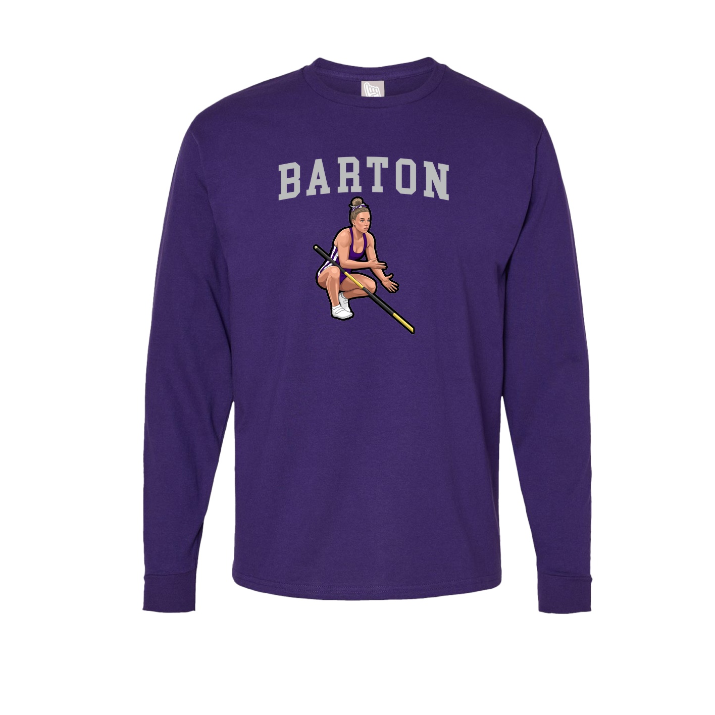 Long Sleeve Tee — Shirsey in Purple