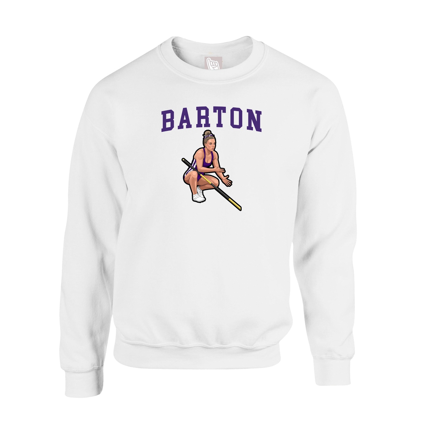 Fleece Crew — Shirsey in White