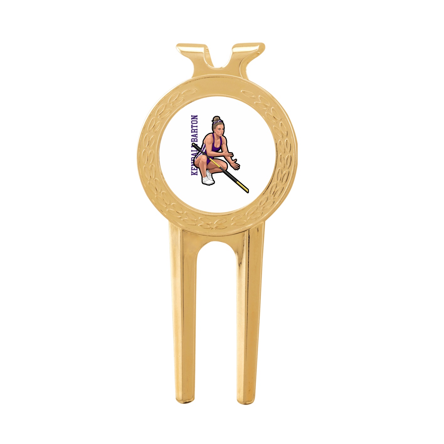 Divot Tool with Ball Marker — Name Vertical in Classic