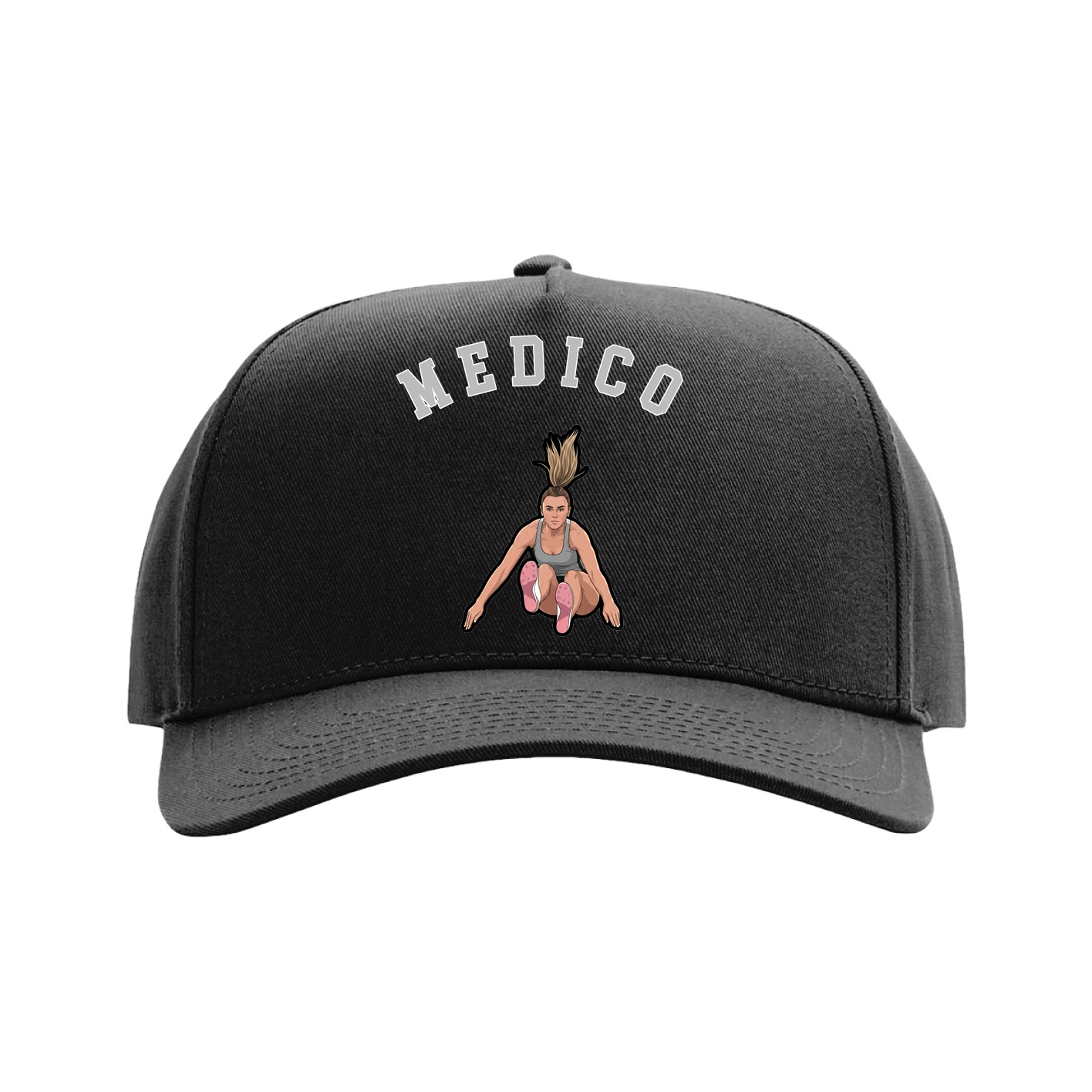 Full Fabric Five-Panel Champ Cap