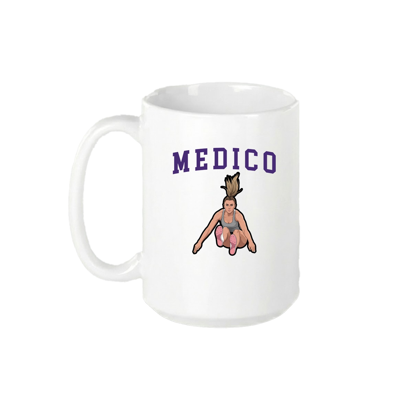 15oz Coffee Mug — Shirsey in White