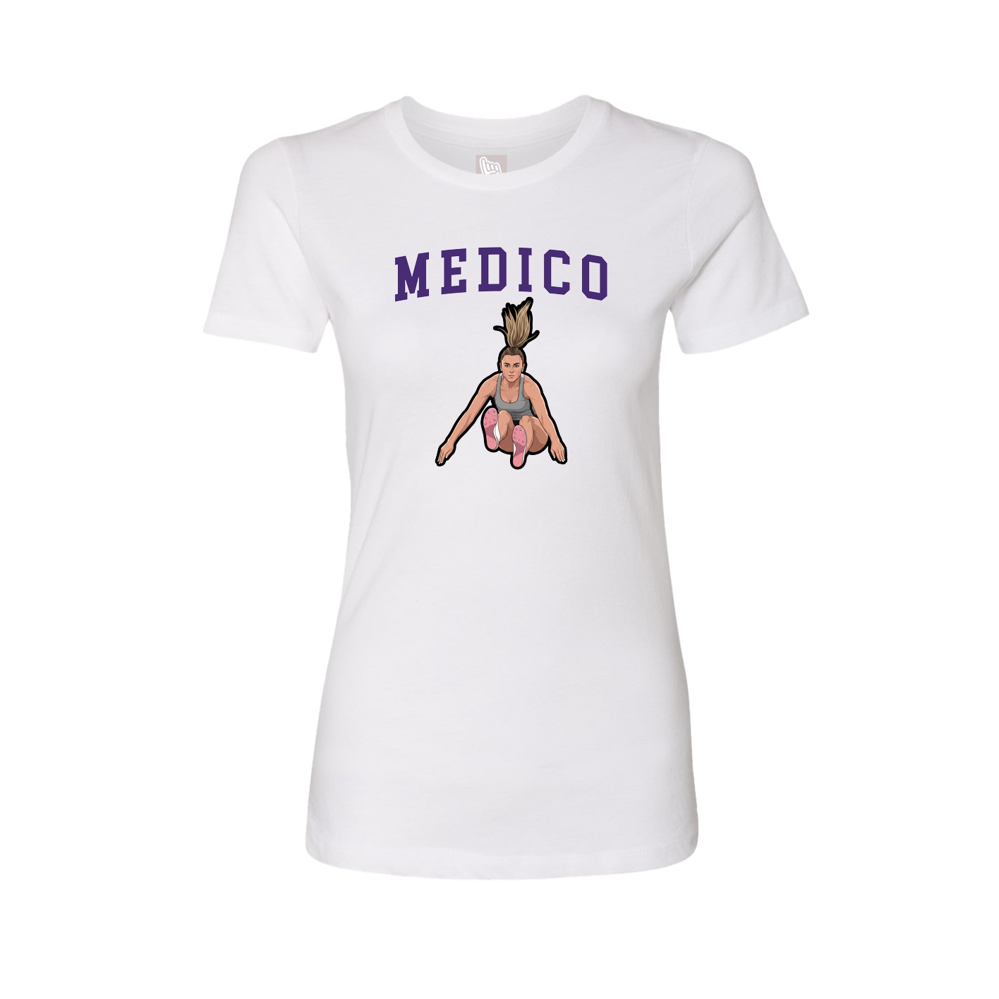 Fitted Women's Tee — Shirsey in White